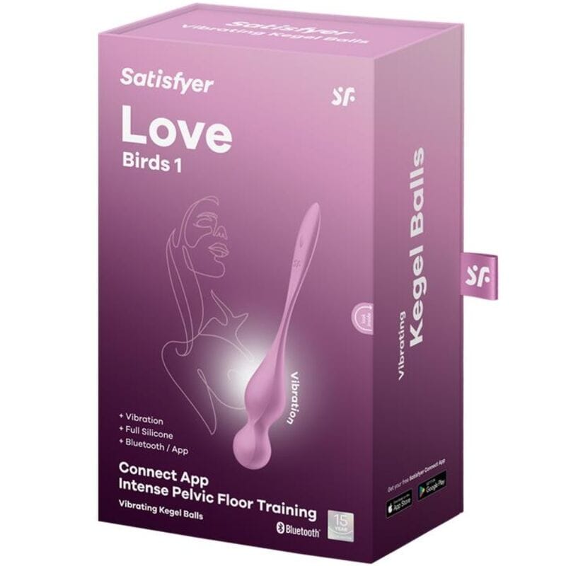 Liebeskugeln Love Birds Vibrierende Kegel-Kugeln Rosa