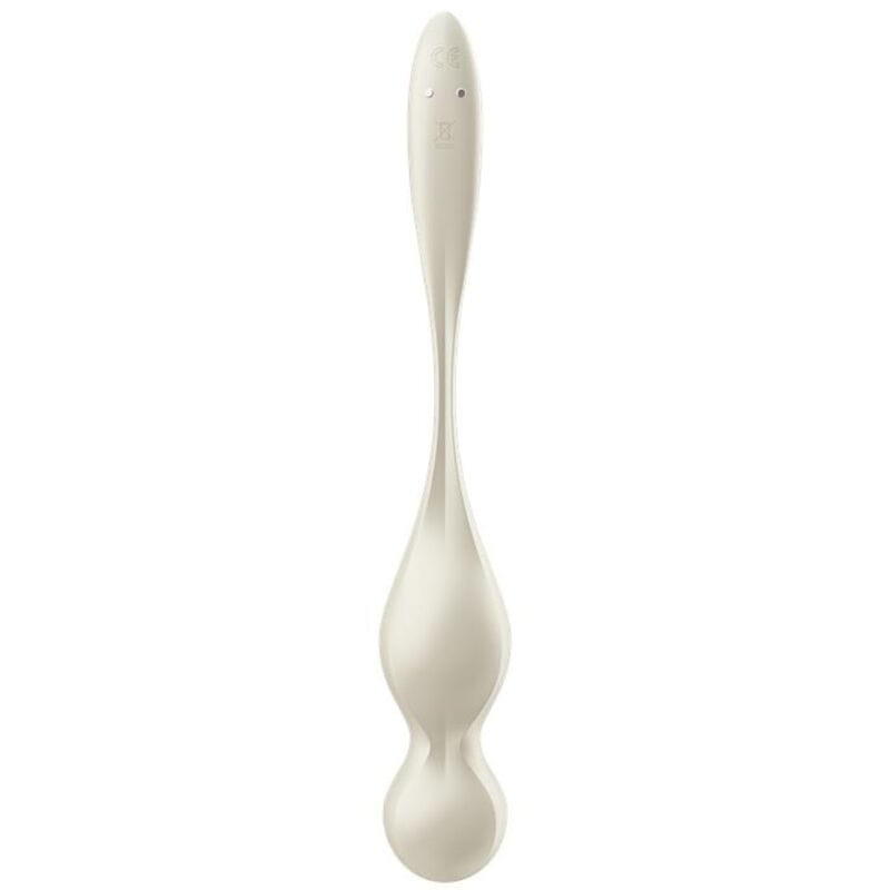 Liebeskugeln Love Birds Vibrierende Kegel-Kugeln Weiss Weiß