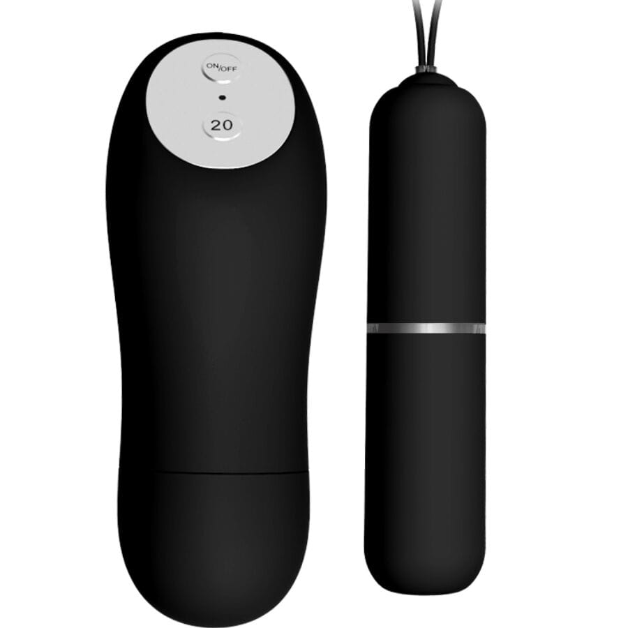 Liebeskugeln Stringtanga mit Vibrationskugel und Fernbedienung Schwarz – Ansicht 2