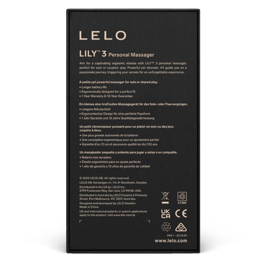 Lily 3 Vibrator Lila – Ansicht 4