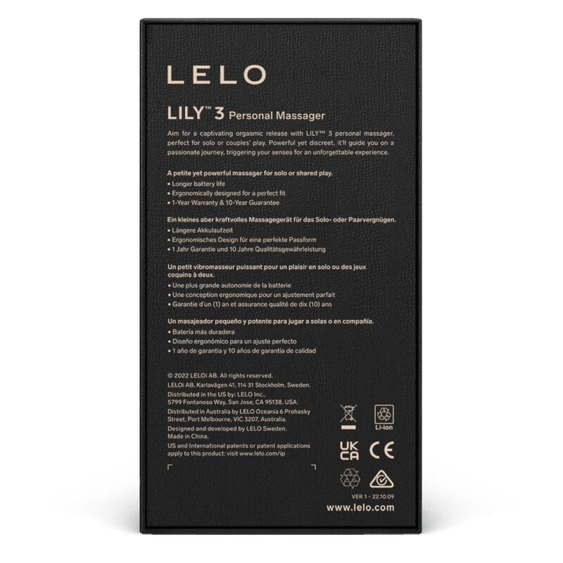 Lily 3 Vibrator Polargrün – Ansicht 4