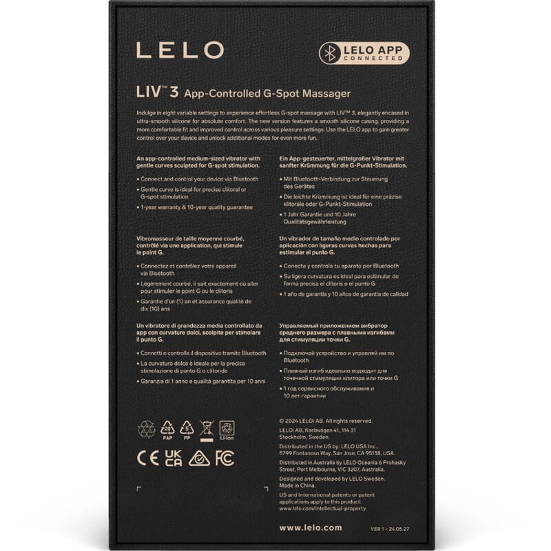 Liv 2 G-Punkt-Vibrator Blau – Ansicht 4