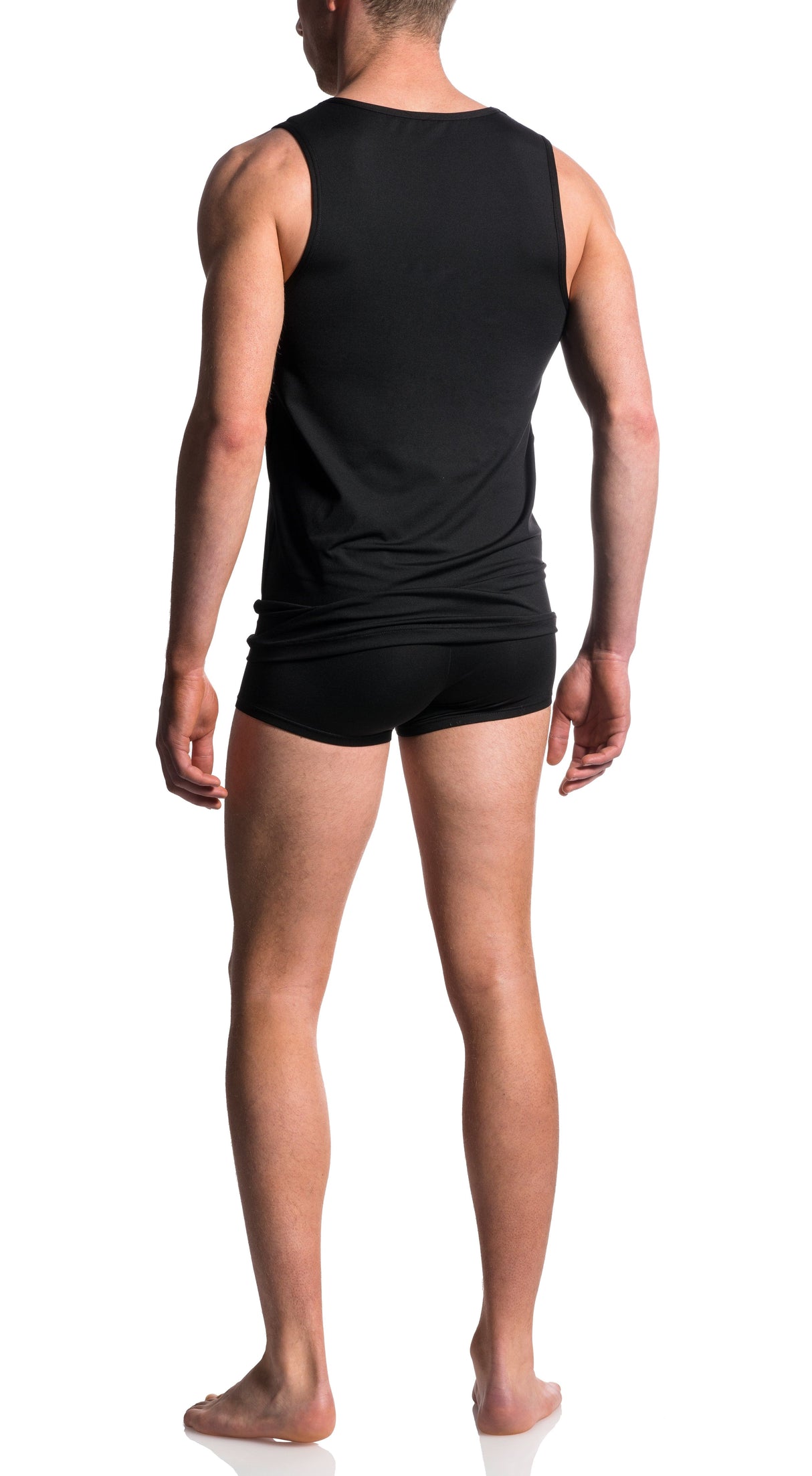 Manstore Achsel-Shirt schwarz