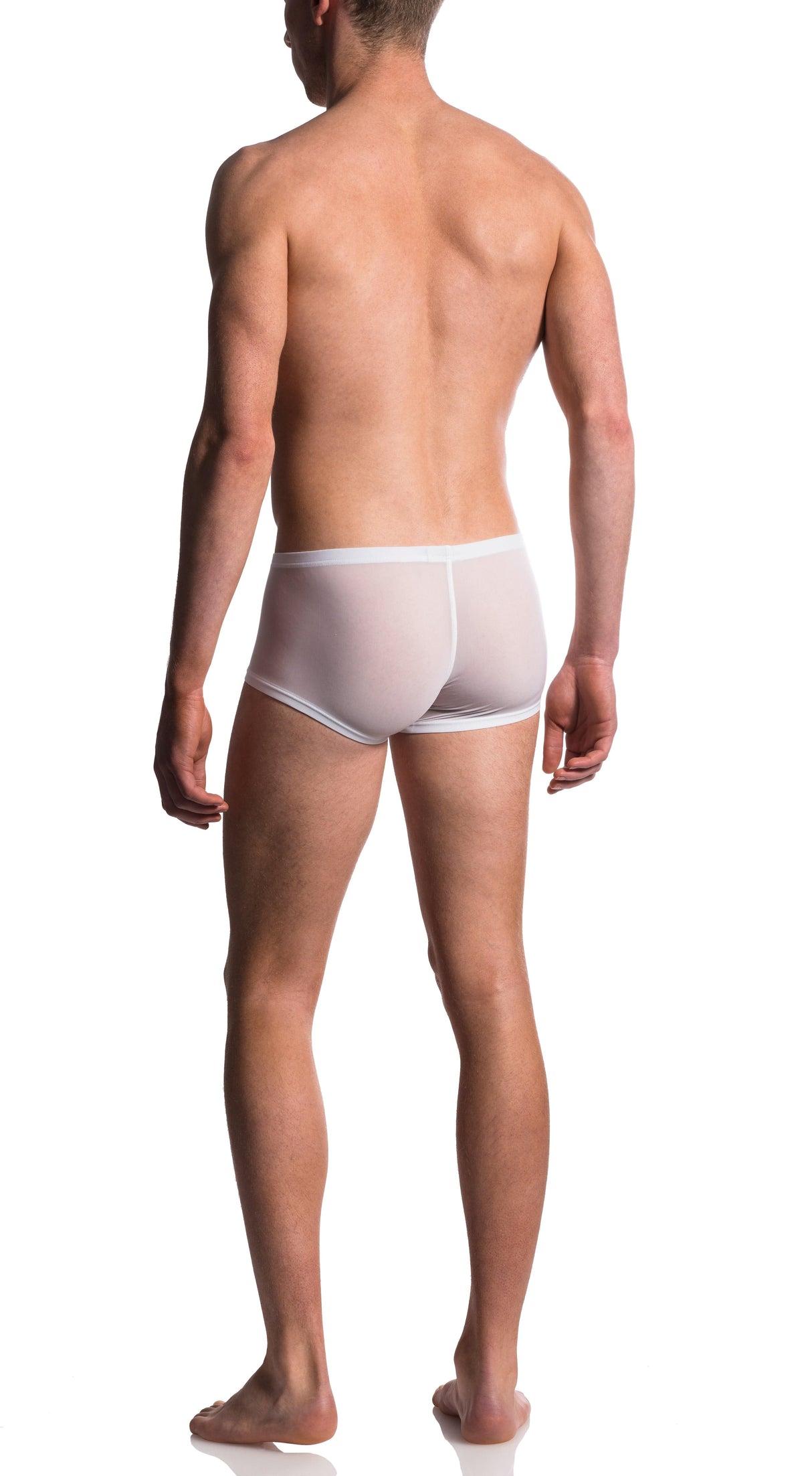Manstore Boxershorts Push-Up weiss