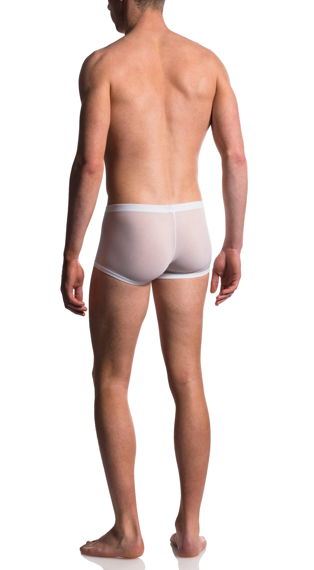 Manstore kurze Boxershorts weiss