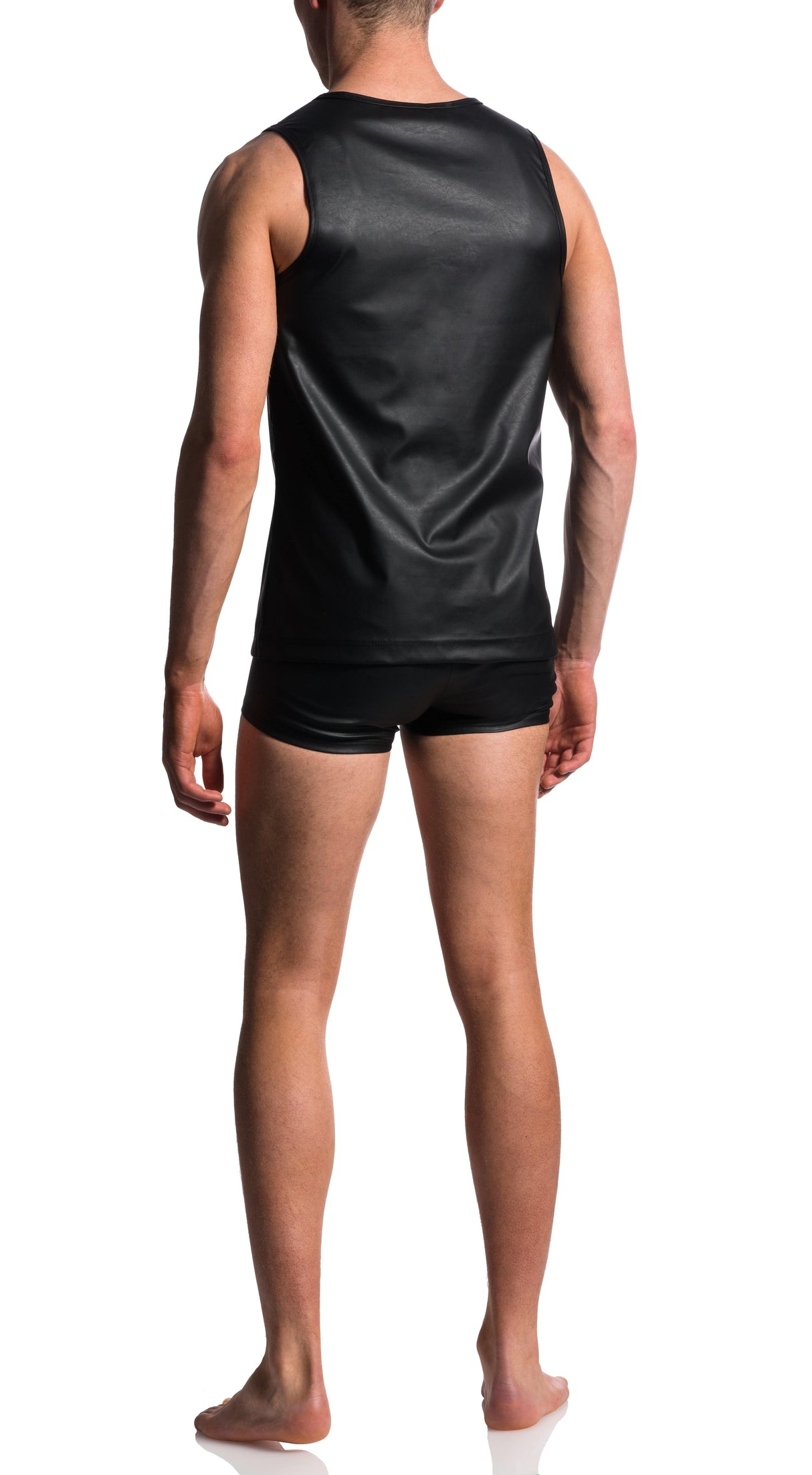 Manstore sexy Achsel-Shirt schwarz