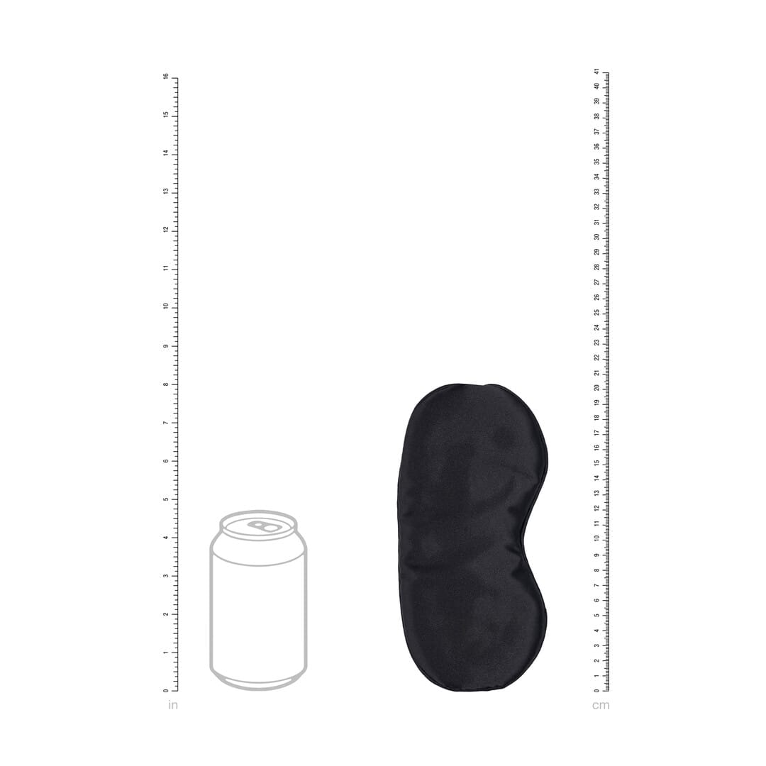 Augenmaske Ouch aus Satin in fünf Farben 20,5 cm – Ansicht 5