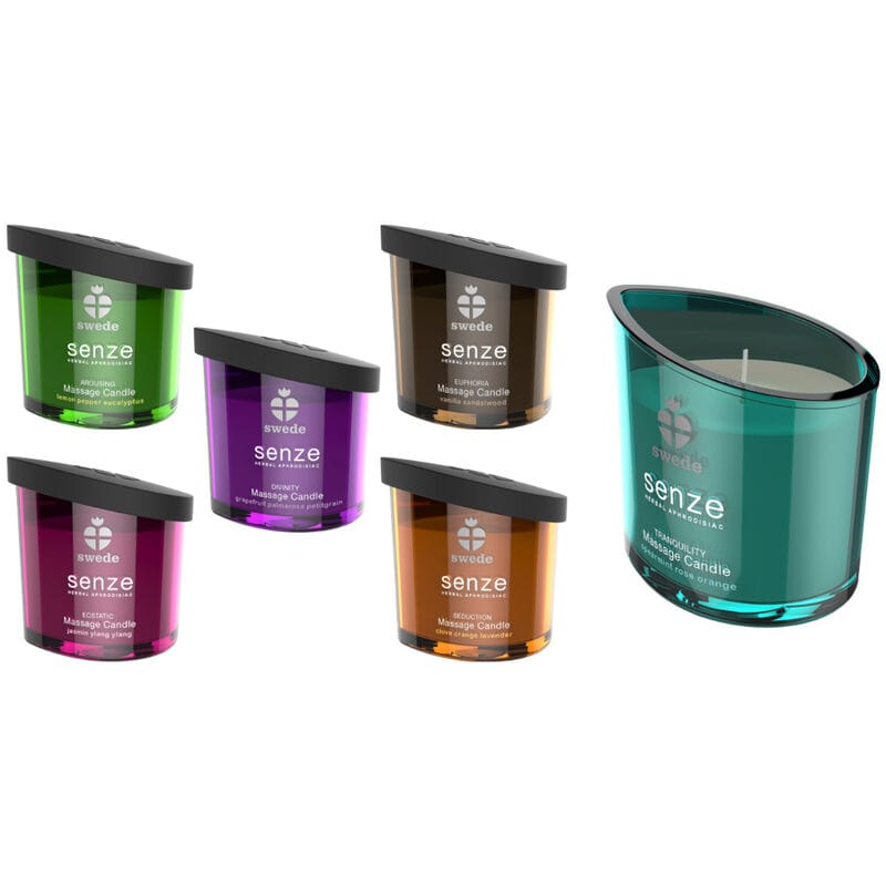 Massagekerze Senze Euphoria Vanille & Sandelholz 50 ml – Ansicht 2