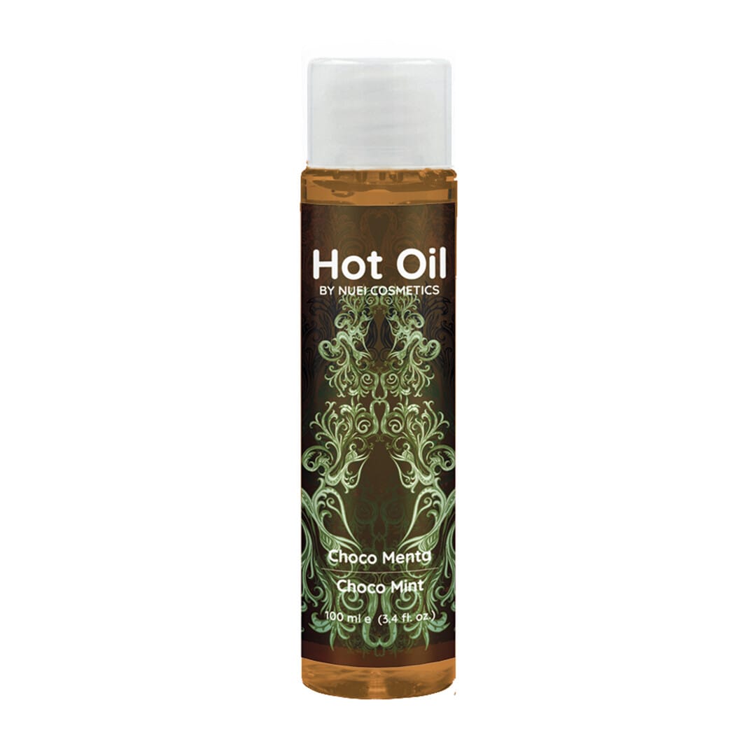 Massageöl Nuei Hot Oil Choco Mint wärmend 100 ml – Ansicht 2