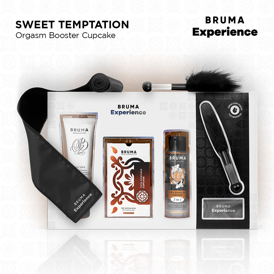 Massageöl Xperience Süsses American Tart Temptation Kit mit Orgasmusverstärker