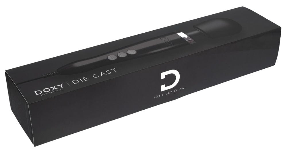 Massagestab Doxy Die Cast Schwarz