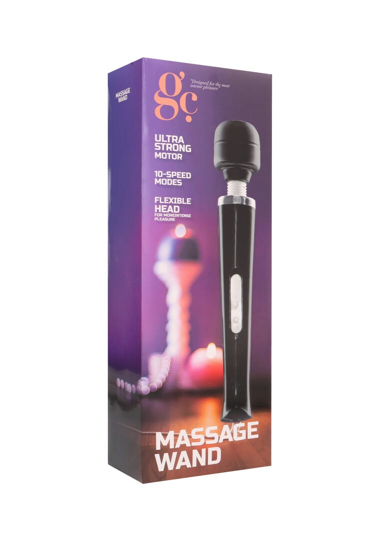 Massagestab GC Schwarz 32 x 6 cm – Ansicht 2