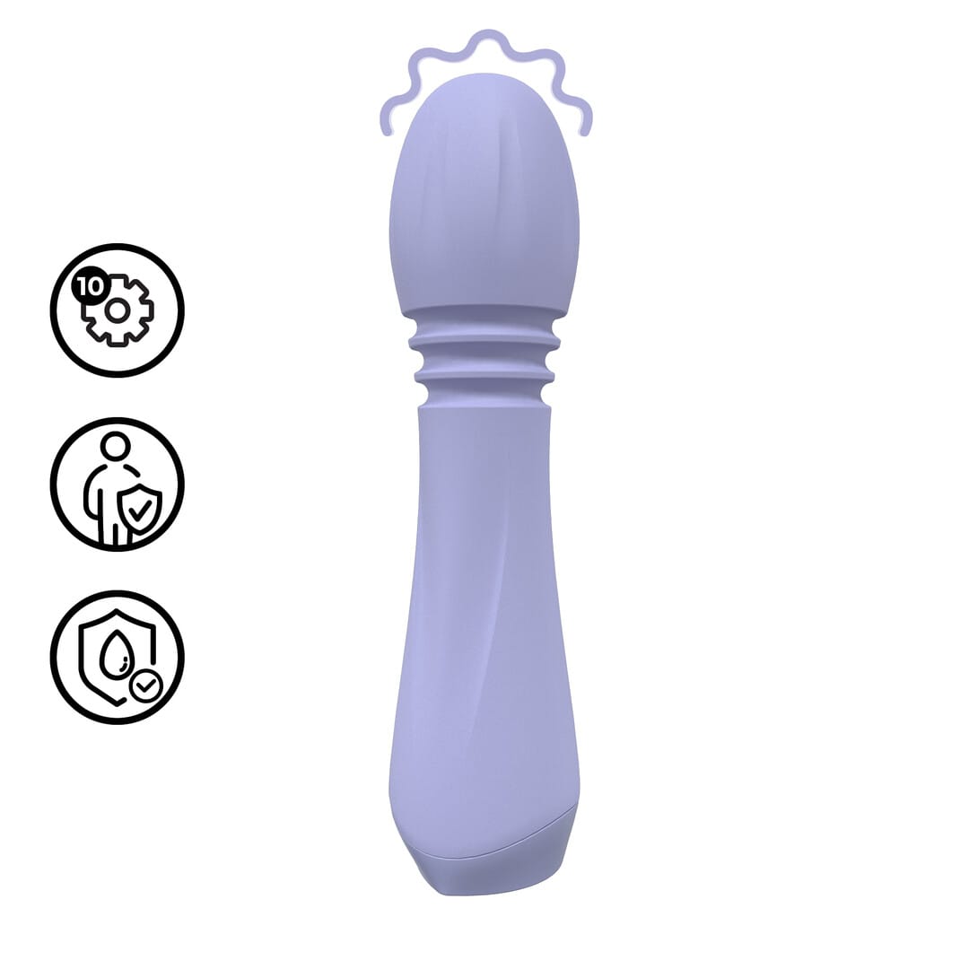 Massagestab Mini flexibel Lavendel 13,5 x 3,3 cm