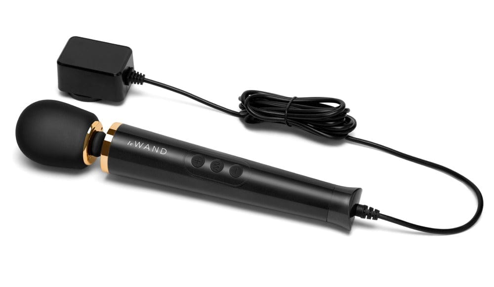 Massagestab Powerful Petite Plug-in Schwarz