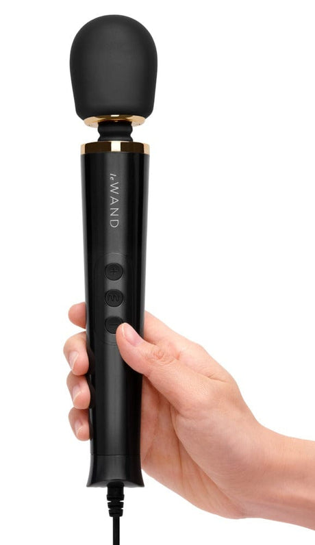 Massagestab Powerful Petite Plug-in Schwarz