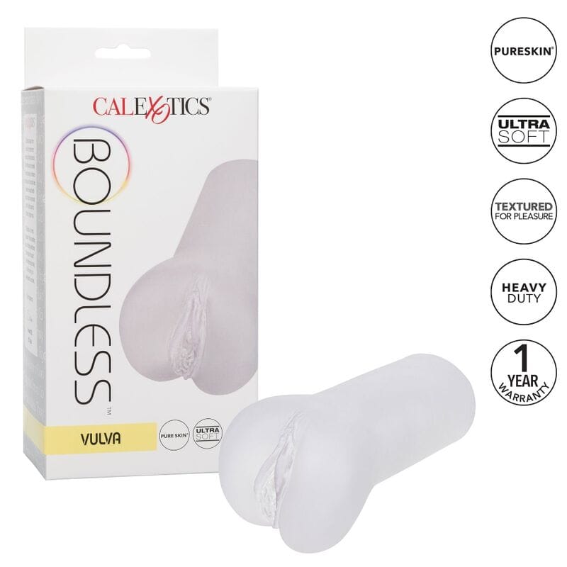 Masturbator Boundless Vulva Stroker Transparent 14 x 7,5 cm – Ansicht 2