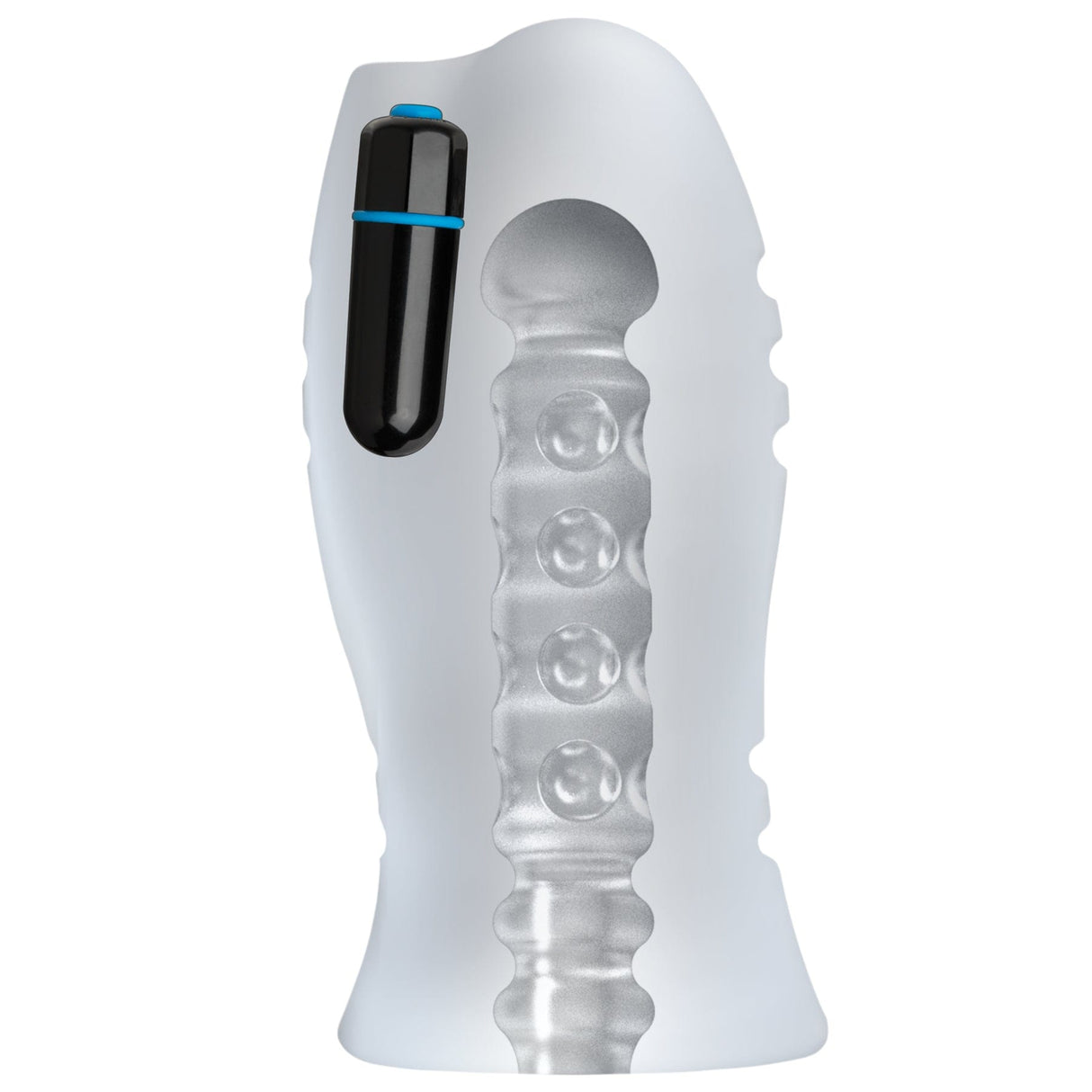 Masturbator Capsule klar 13 x 6 cm