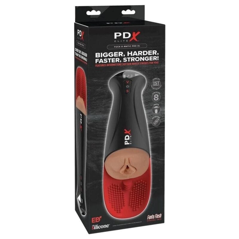 Masturbator Fap-O-Matic Pro XL automatisch mit Vibration Braun 34,9 cm – Ansicht 6