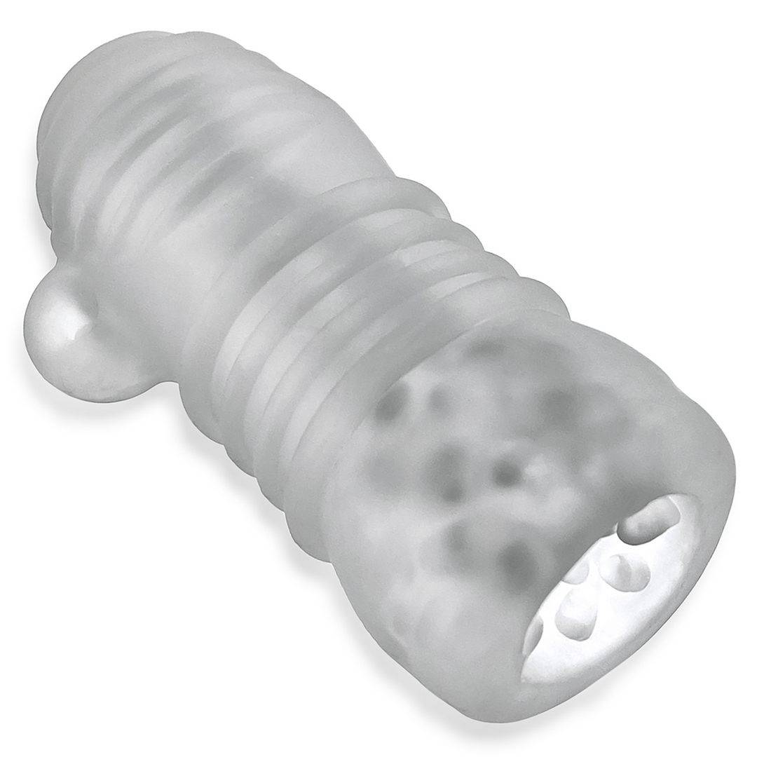 Masturbator Hunkyjunk Jackt Stroker Silikon Transparent 13 cm – Ansicht 3