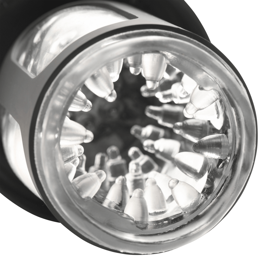 Masturbator Jock Auto Spin rotierend und stoßend Schwarz 13 x Ø 8,1 cm – Ansicht 5