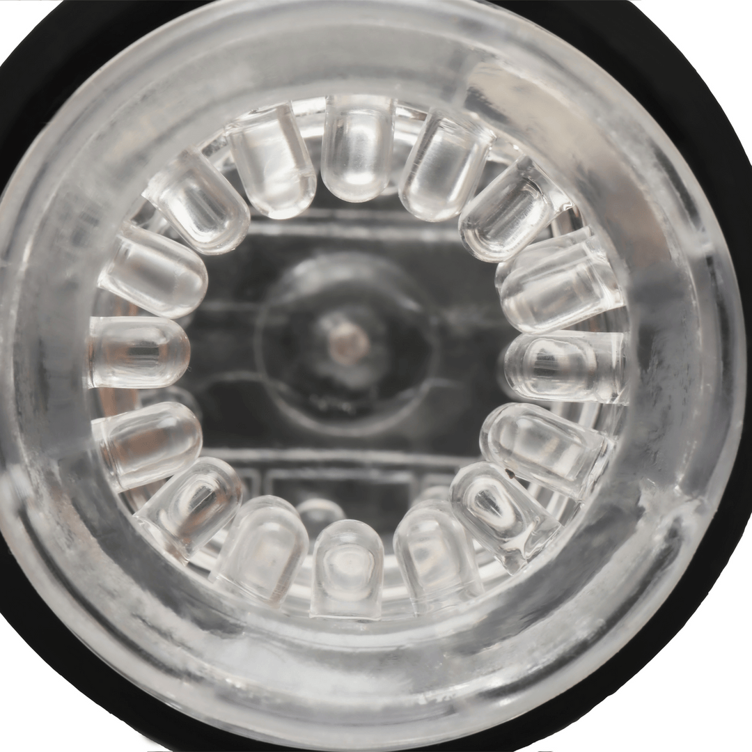 Masturbator Jock Turbo Max rotierend stoßend und saugend Schwarz 14,5 x Ø 8,4 cm – Ansicht 6