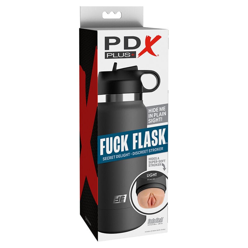 Masturbator PDX Plus Fuck Flask Vagina Diskreter Stroker Hautfarbe Modell 2 17,8 x 8,3 cm – Ansicht 7