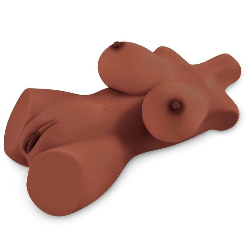 Masturbator Pdx plus Perfect 10 Torso Braun 12,7 x 7,6 cm – Ansicht 2