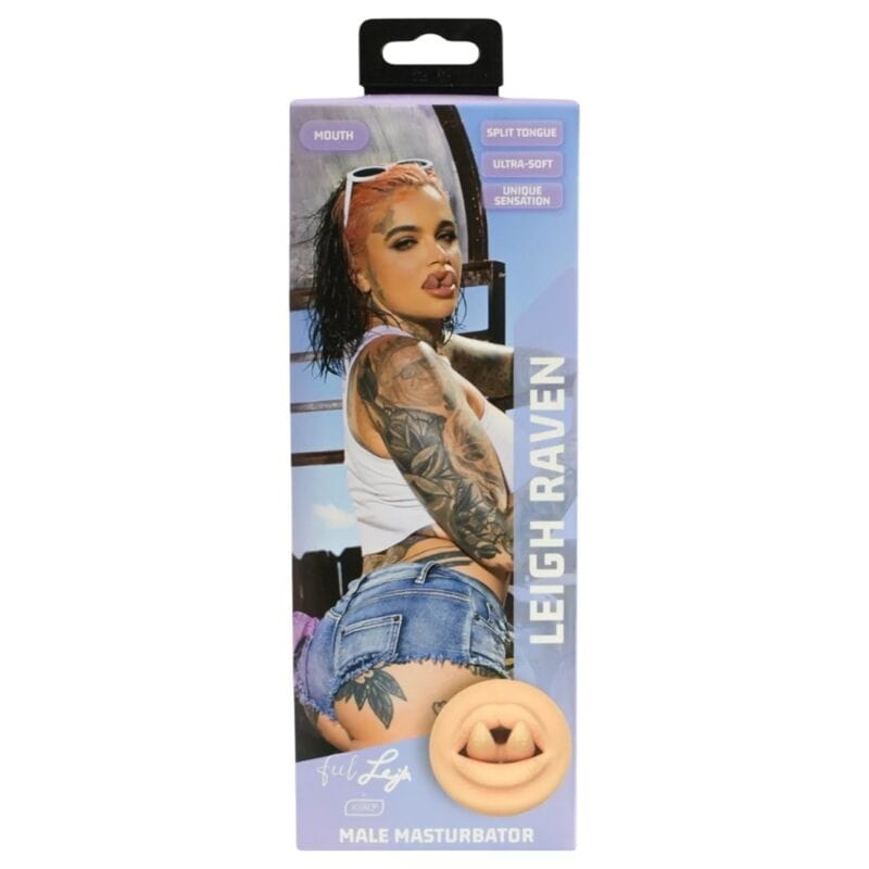 Masturbator Raven Mouth mit realistischer Zunge – Ansicht 8