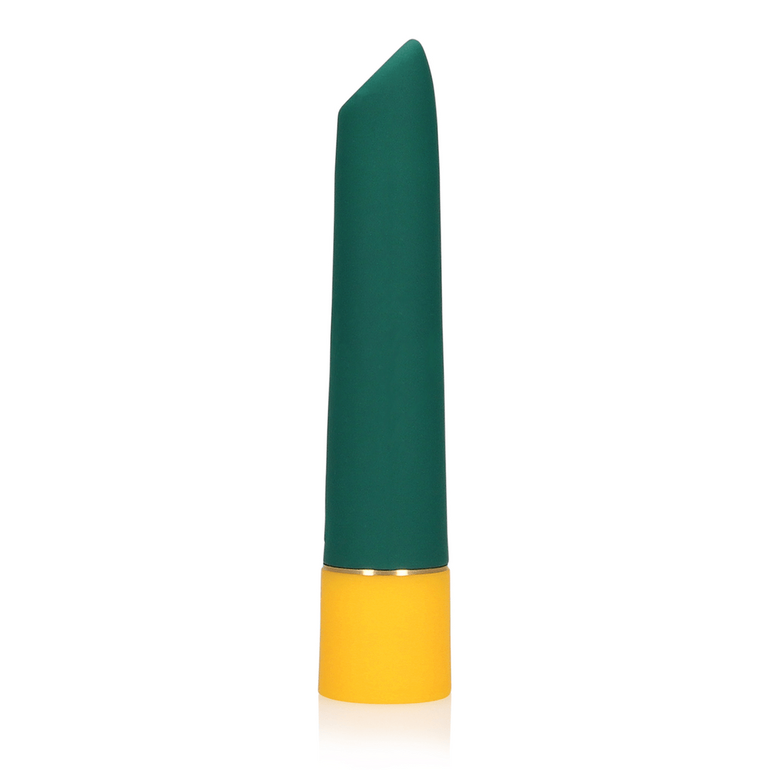 Mini-Vibrator mit USB-Anschluss Dunkelgrün 10,5 x 2 cm – Ansicht 5