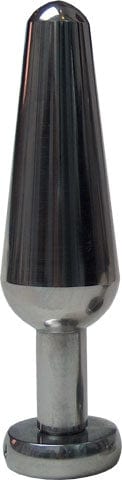 Mister B Stainless Edelstahl Analplug 13 x 3,5 cm