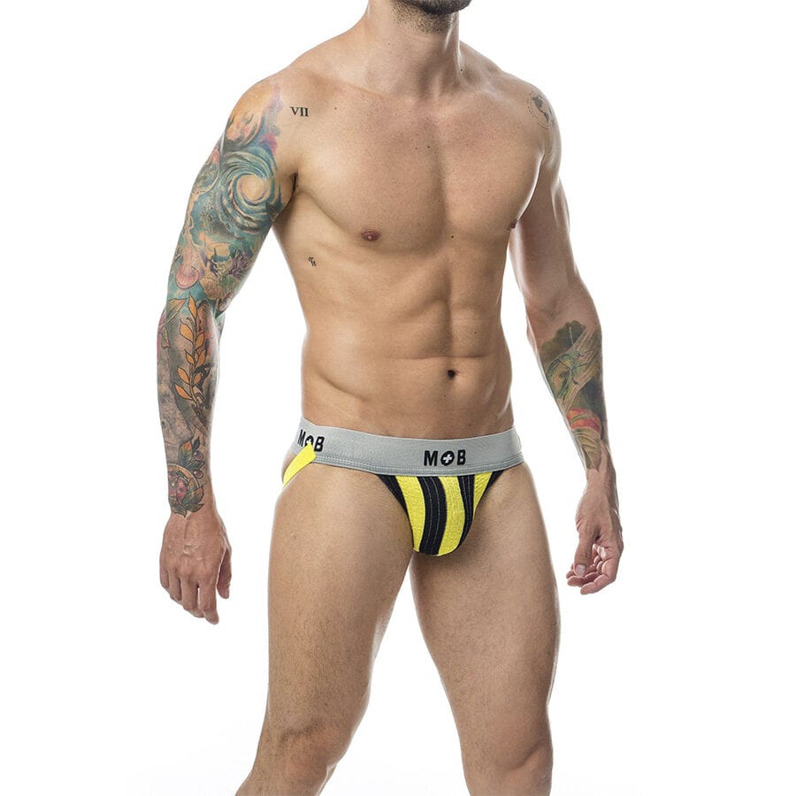 Sextoy Classic Jock Stripe Gelb XXL.2