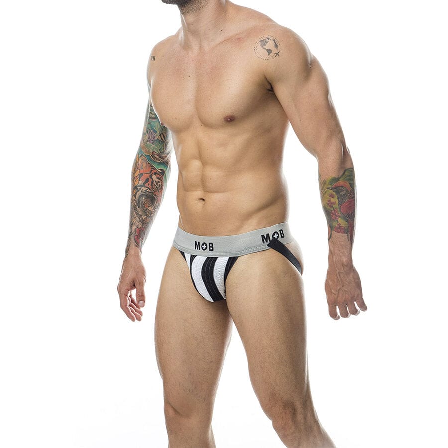 Sextoy Classic Stripe Weisser Jock XXL.1