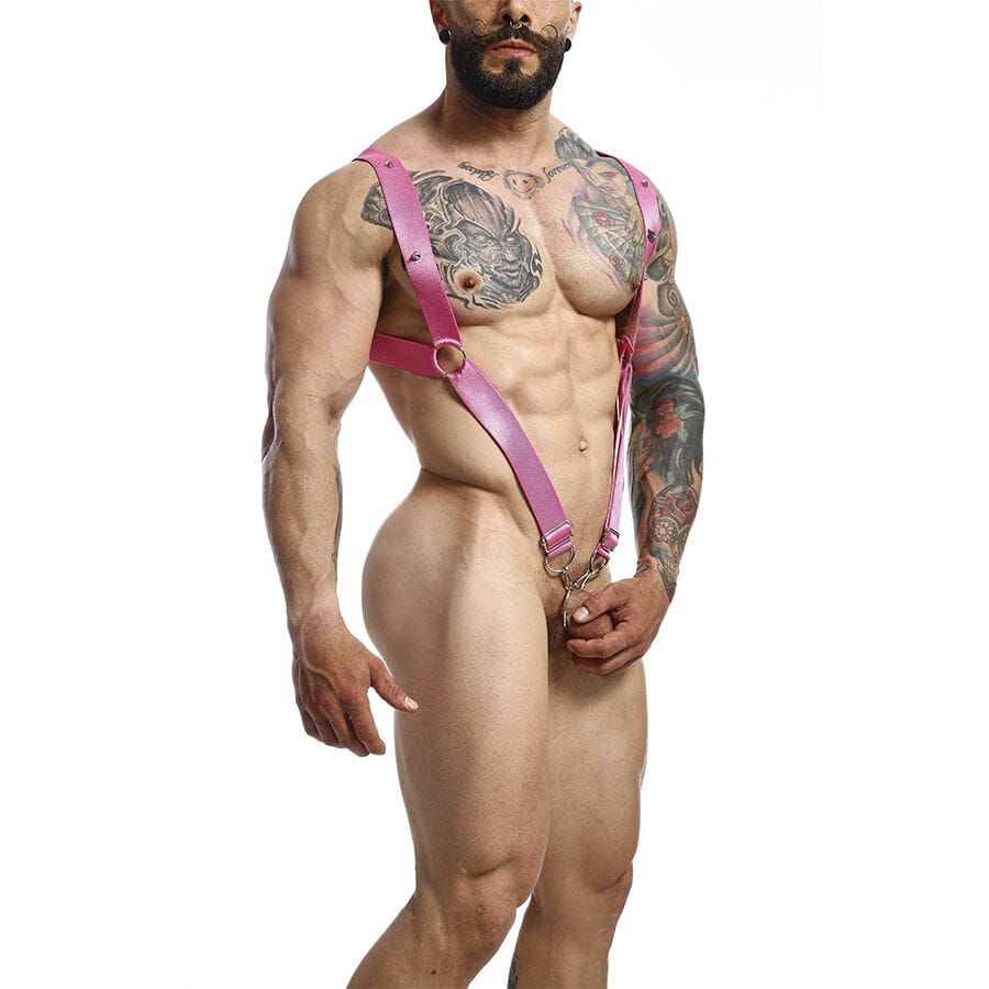Strap-on Dngeon Pink Gerades Harness Eine.2
