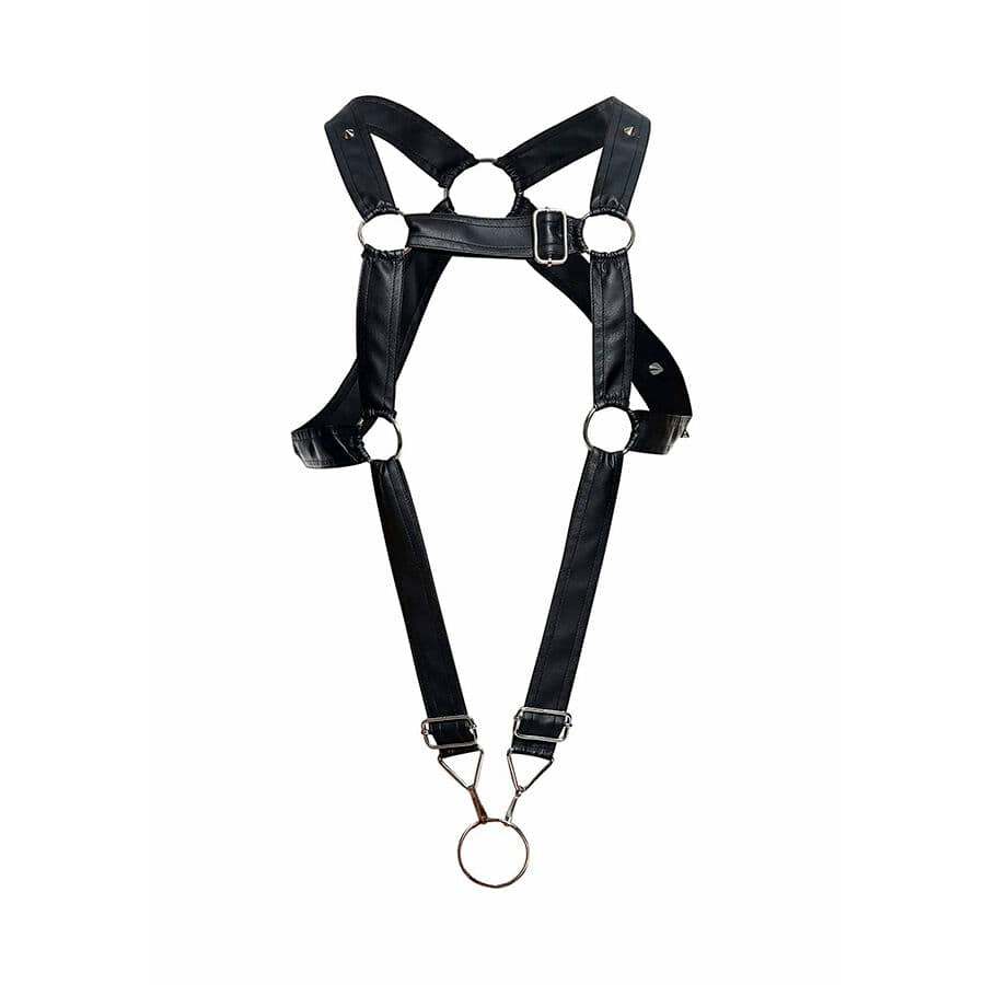 Strap-on Dngeon Schwarzer Gekreuzter Penisharness Eine.5