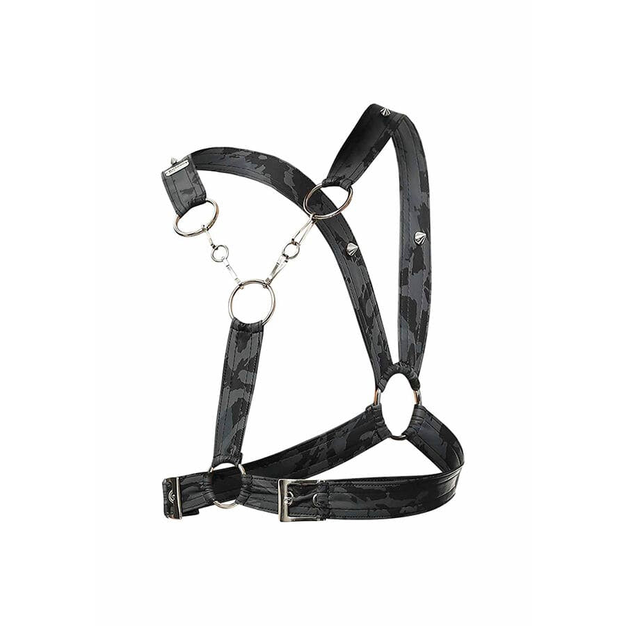 Strap-on Dngeon Silbernes Harness mit Ketten Eine.6