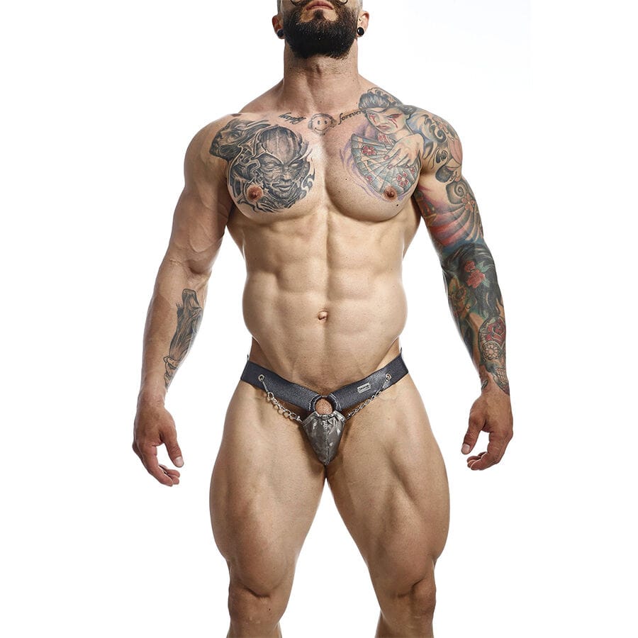 Jockstrap Dngeon Snap Jockstrap Grau Eine