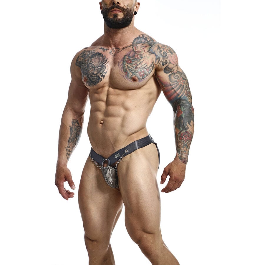 Jockstrap Dngeon Snap Jockstrap Grau Eine.1