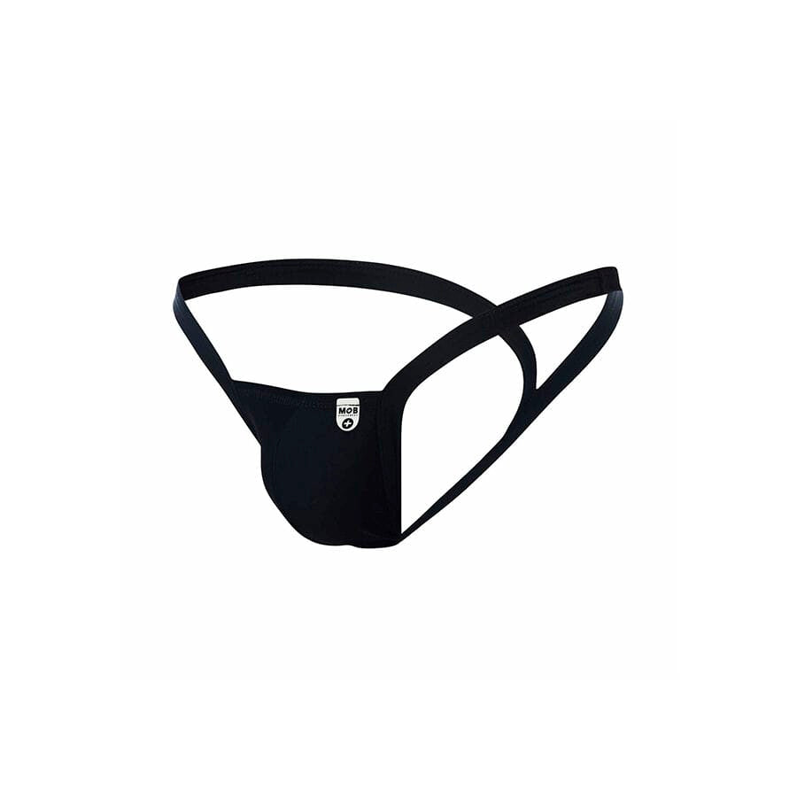 String Schwarzer Tanga L.7