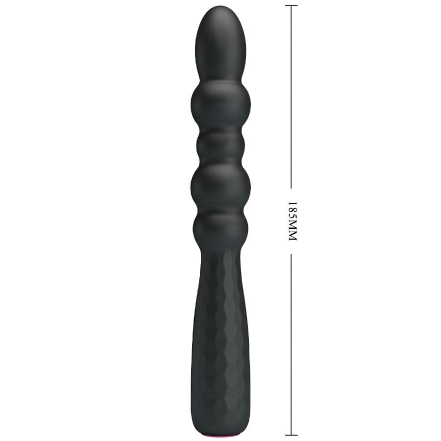 Analplug Flexibler Vibrierender Schwarz.7