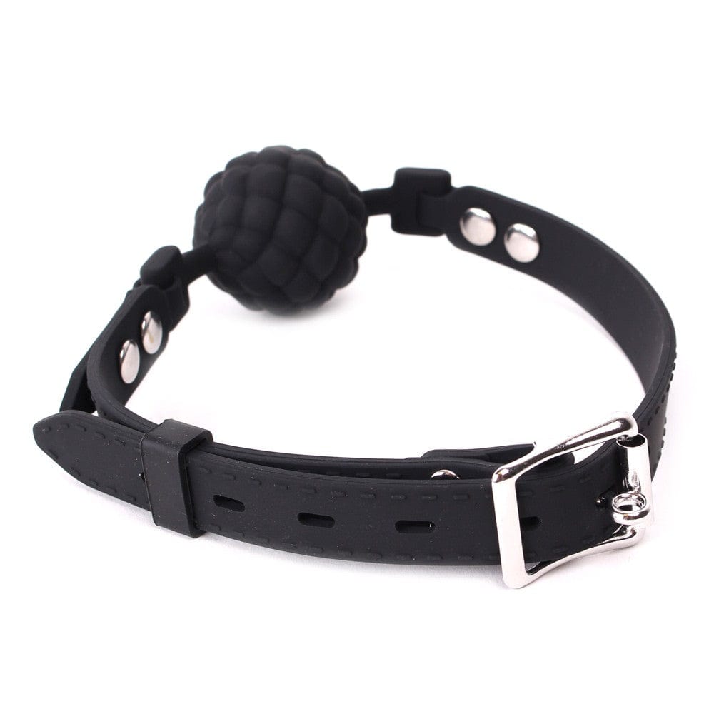 Mundknebel schwarze Perle