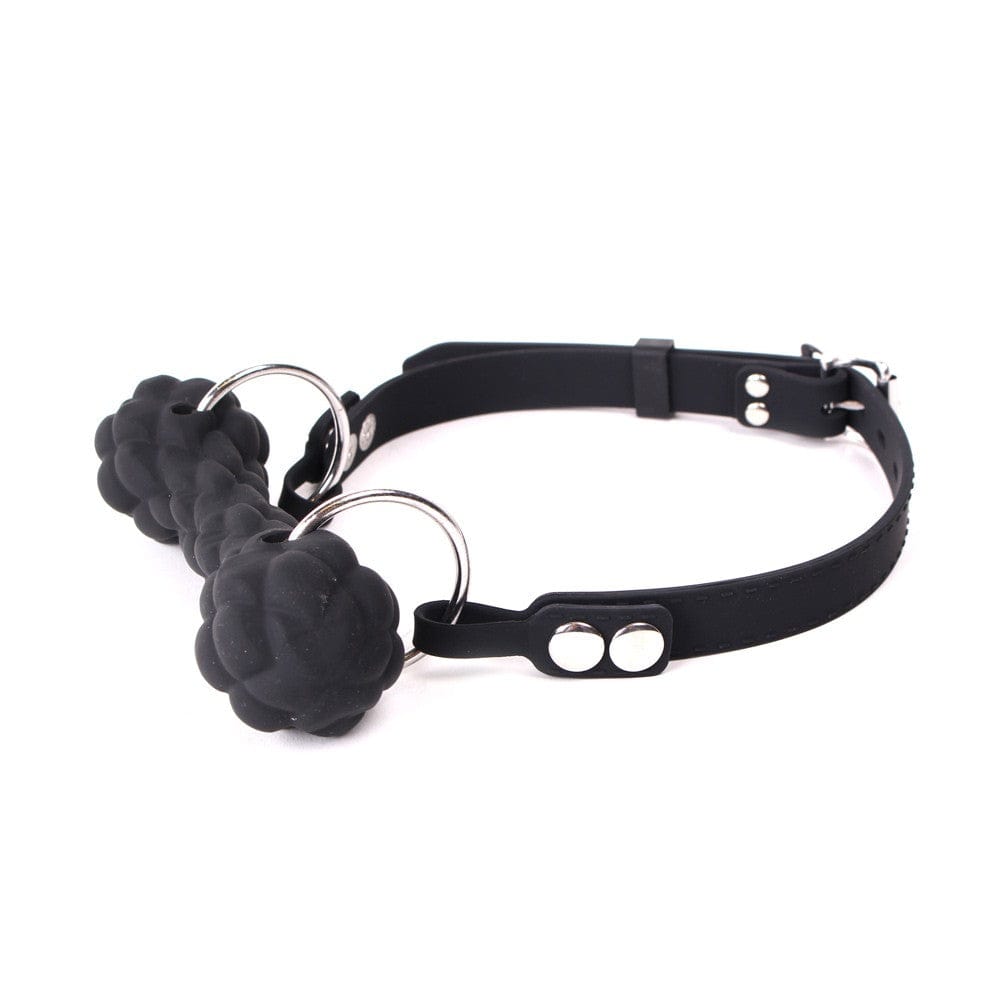 Mundknebel schwarzer Knochen