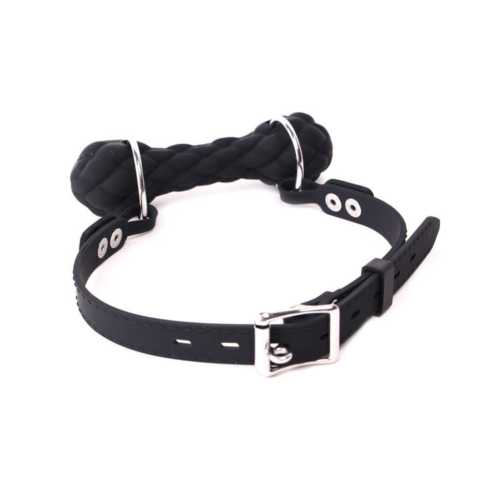 Mundknebel schwarzer Knochen