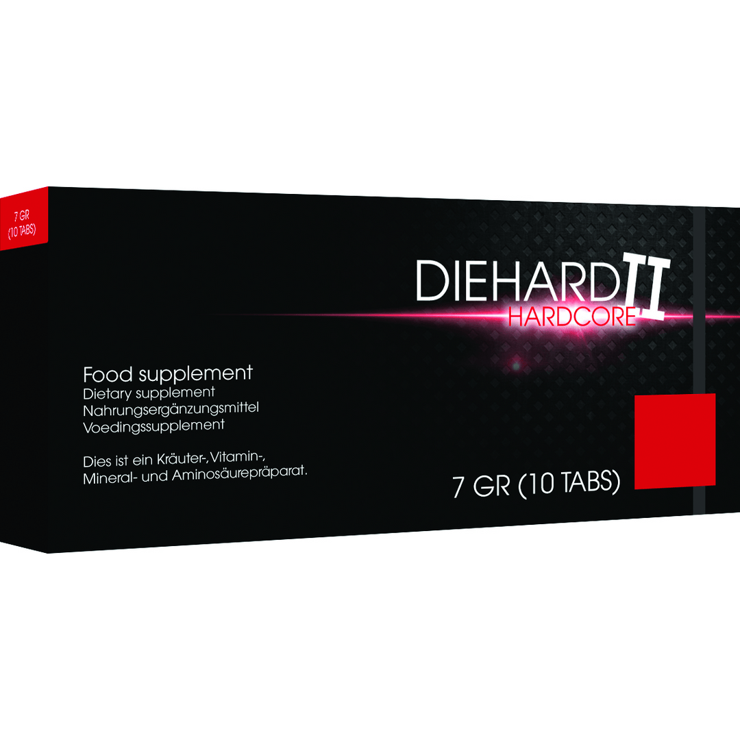 Nahrungsergänzung Pharmquests Diehard II Hardcore 10 Stück – Ansicht 2