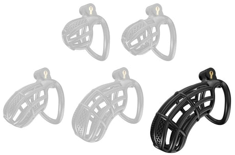 Nexia XXL-Keuschheitsgürtel 11.5 x 3.4 cm Schwarz