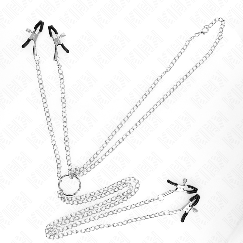 Nippelklemmen 4 Nippel- und Kitzlerklammern Verstellbar Silber – Ansicht 4