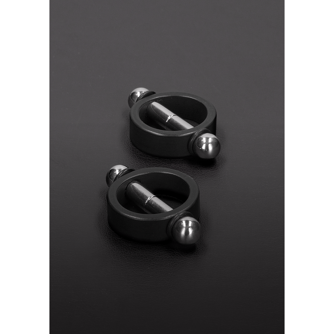 Nippelklemmen magnetisch Schwarz