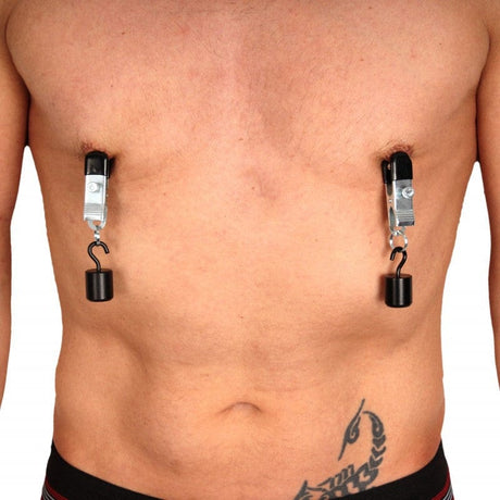Nippelklemmen mit Gewichten