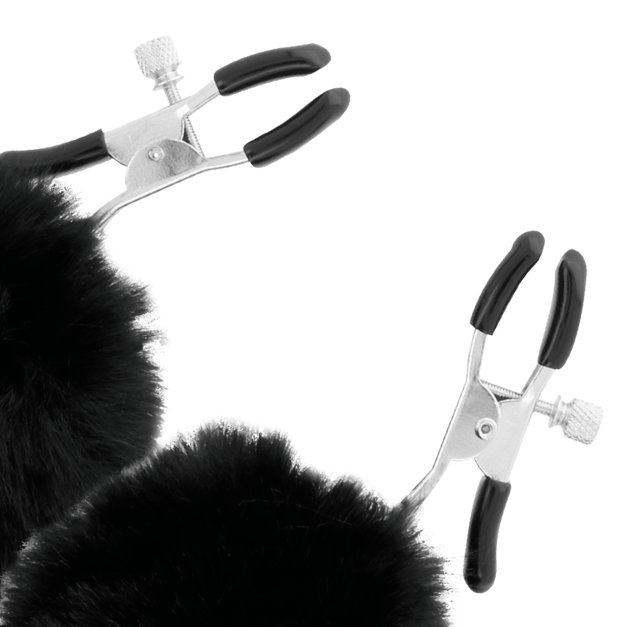 Nippelklemmen mit Pompons Modell 1 – Ansicht 2