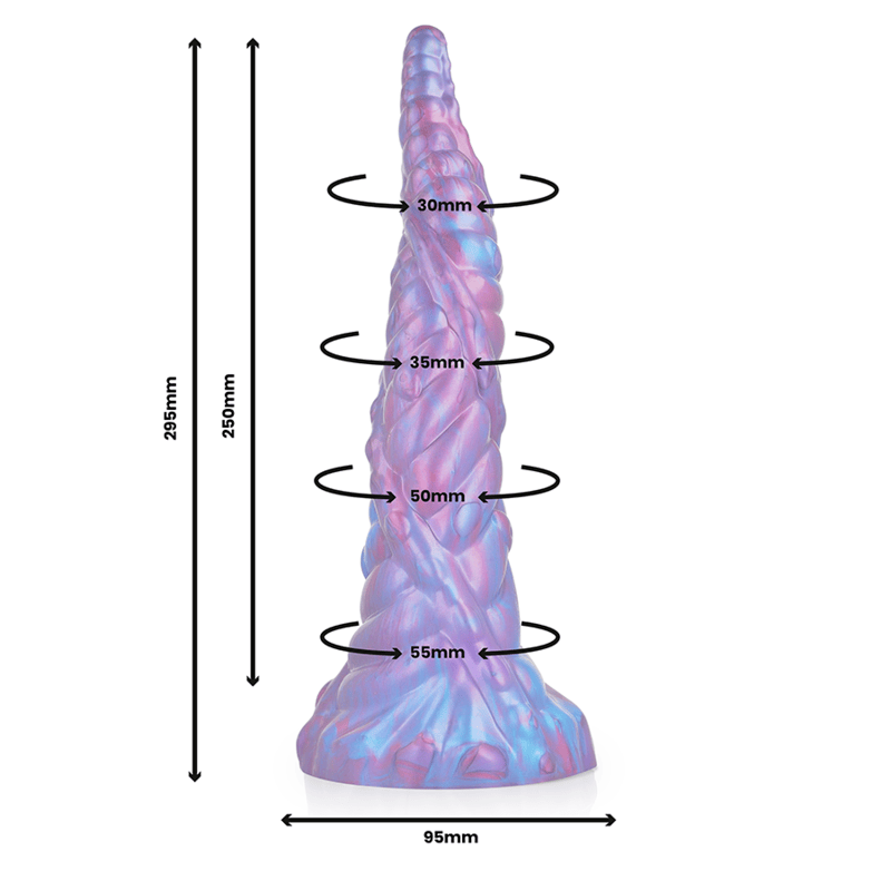 Nokken Kreatur der Gewässer Fantasy-Dildo 29,5 x 5,5 cm – Ansicht 3