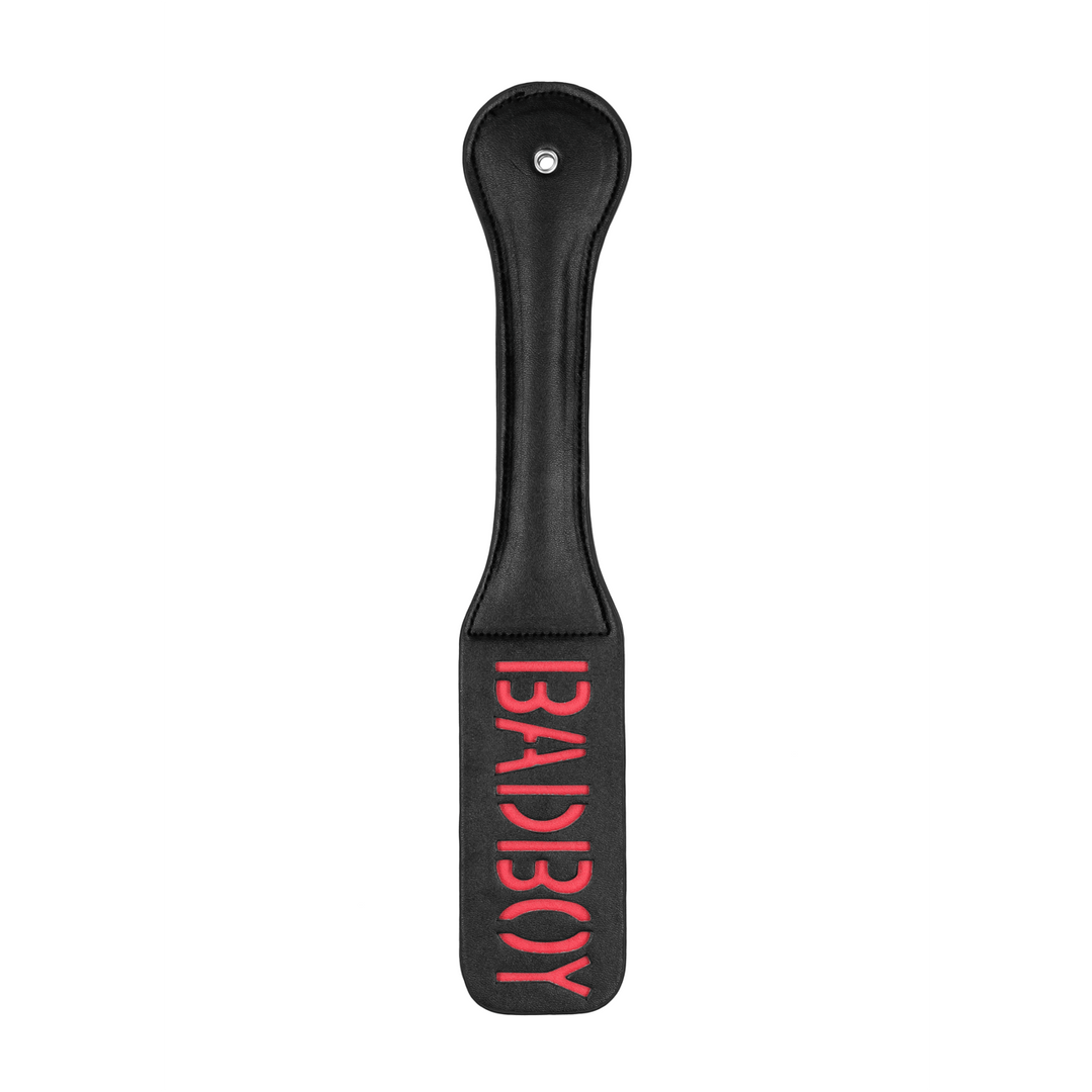 Paddle Ouch mit Bad Boy-Prägung Schwarz 31,5 x 5,5 cm